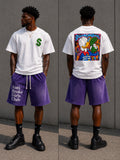 Anti Broke Girls Club Royal Hustle Shorts
