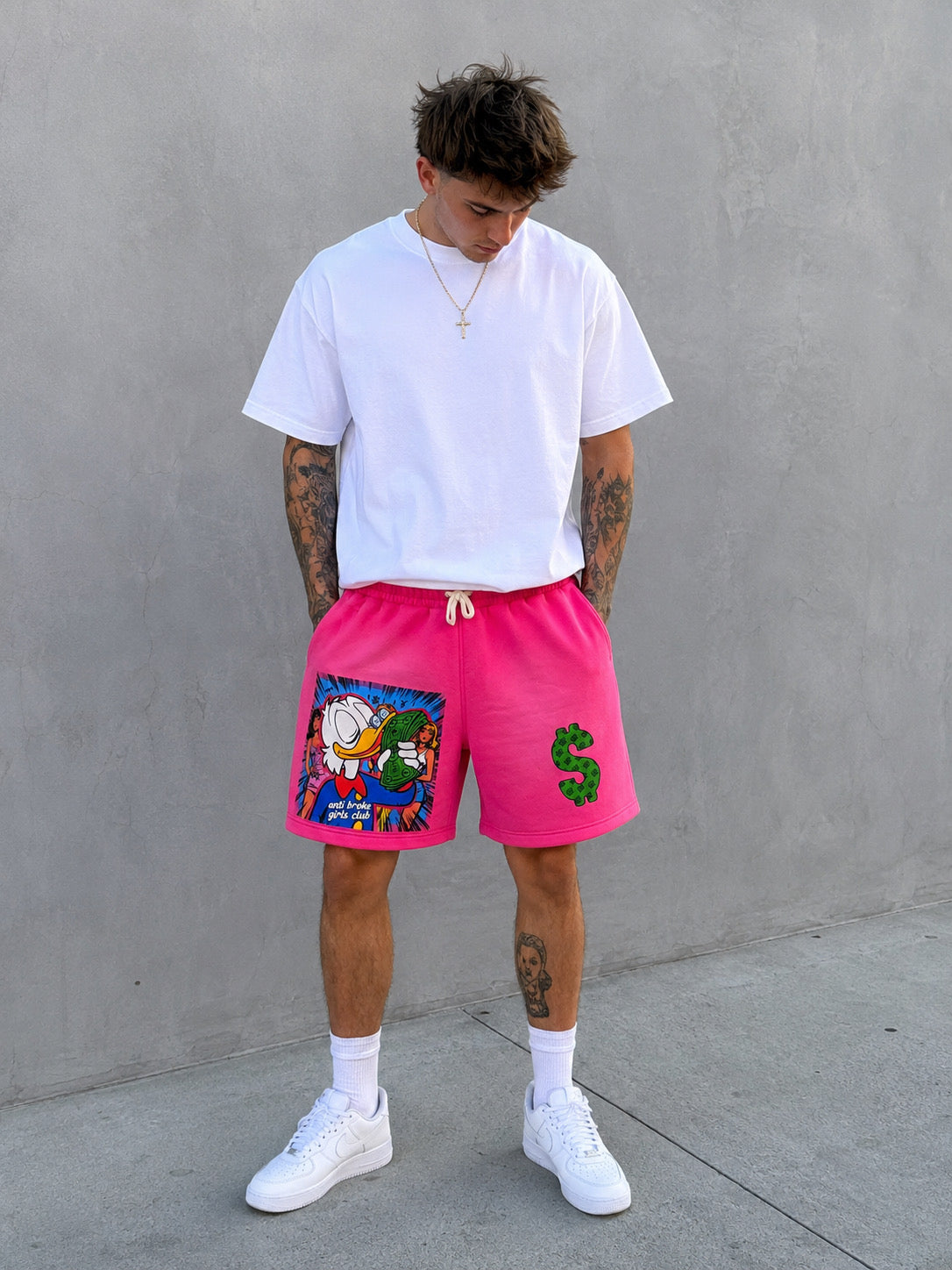 Anti Broke Girls Club Money Moves Shorts
